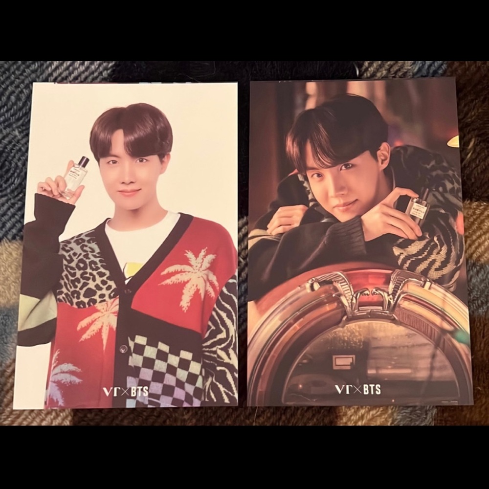 VT x BTS Perfume J-Hope Photocards